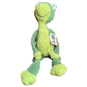Rare! NWOT Vtg 2001 MANHATTAN TOY Stuffed Frog Toad Plush "Lolligags" 21" long